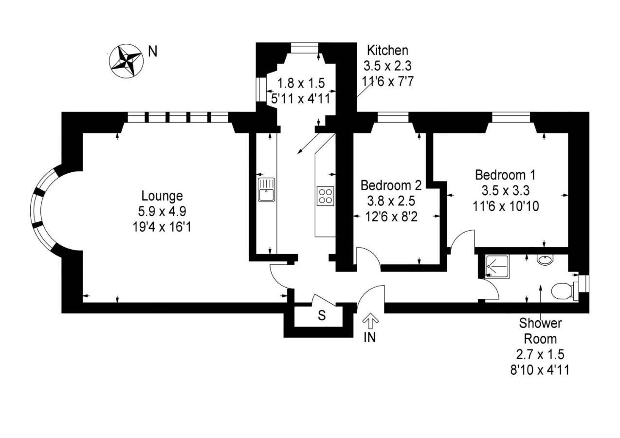 אייר Beautiful 2 To 3 Bed Apartment With Stunning Views! מראה חיצוני תמונה
